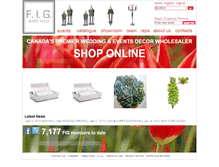 Tablet Screenshot of figcollection.ca